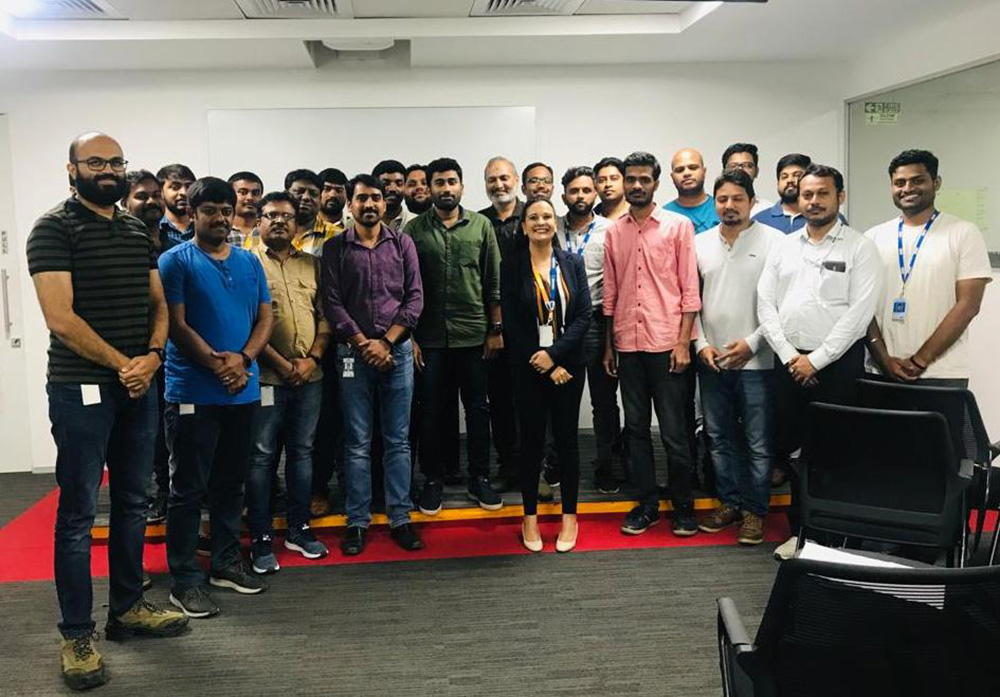  A customized workshop on Corporate Etiquette for 100 male employees of an engineering and digital s